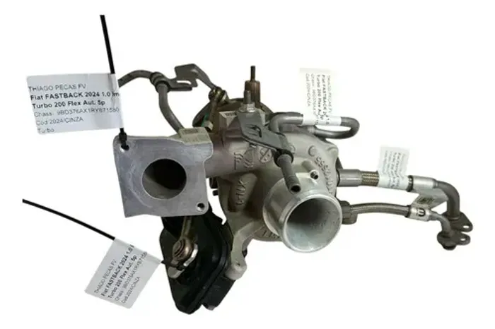 Turbina Pulse Fastback Peugeot 208 2008 C3 1.0 3cc Turbo 22/