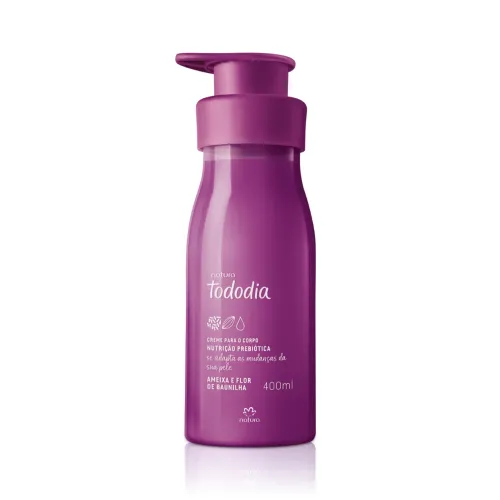 Creme Desodorante Nutritivo para o Corpo Tododia Ameixa e Flor de Baunilha