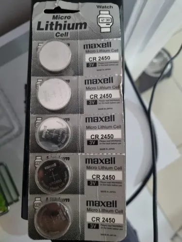 Bateria de lithium cell CR2450