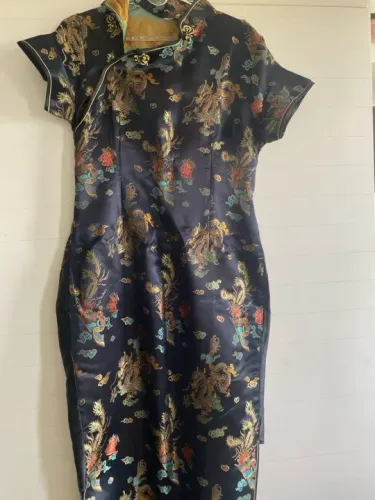 Vestido Chinês Tradicional Bordado