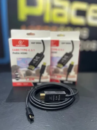 Cabo USB-C para HDMI 4K 2.0