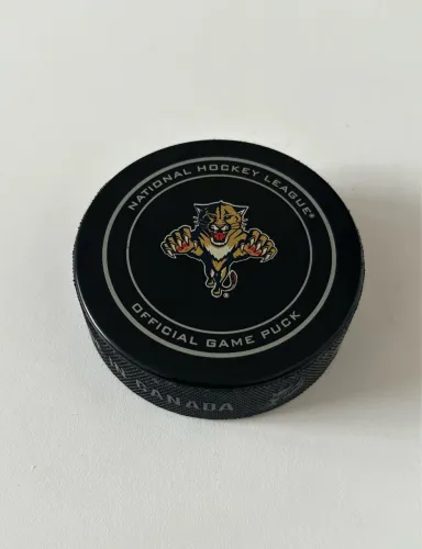 puck de hockey - florida panthers (nhl)