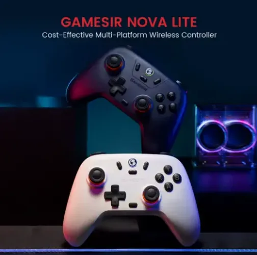 Controle PC GameSir T4 Nova Lite Switch, Android, IOS, PC e Steam