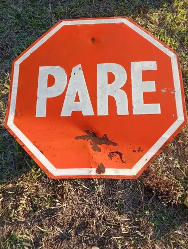 Placa de Pare - Coleção de Sinalização