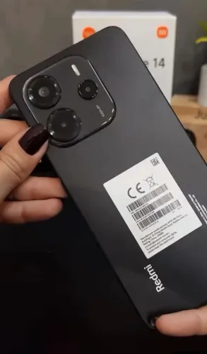 Celular Redmi Note 14 4G 256GB - Preto " Lacrado com Garantia e Nota fiscal "