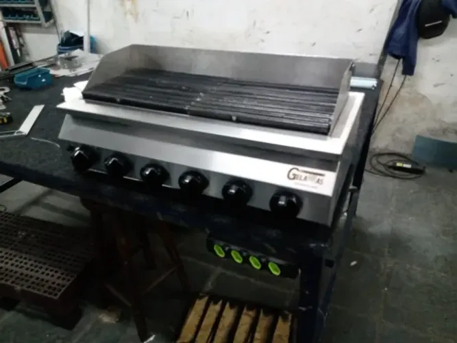 CHAR BROILER PARA FOOD TRUCK SOB MEDIDAS 