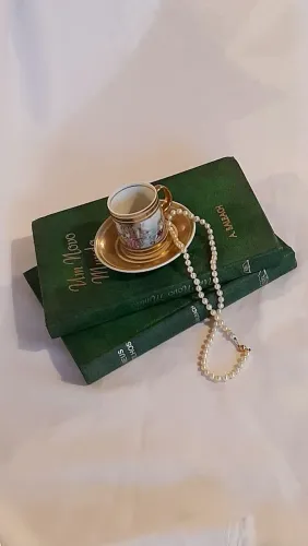 Lindo colar de pérolas!