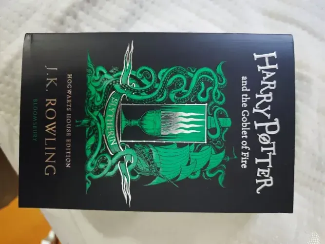 Harry Potter e o Cálice de Fogo - Edição Sonserina (INGLÊS)