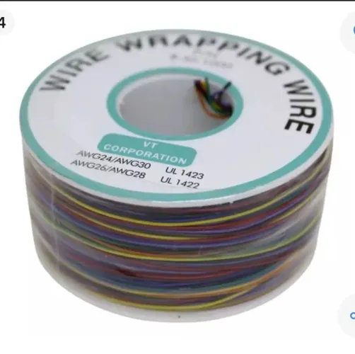 Fio Wire Wrap 30awg, 8 cores