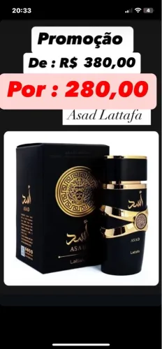 Perfume Asad Lattafa - Promoção Imperdível!