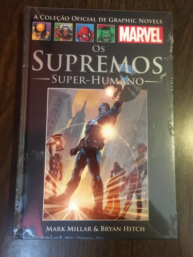 Os Supremos Super-humano - Salvat 28 Lacrada