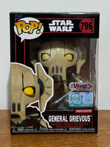 Funko General Grievous Star Wars limitado 9500 peças