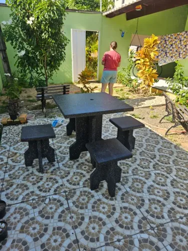 Mesa de concreto 