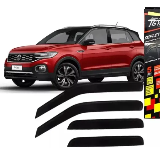 Calha Chuva Defletor T-cross Tcross 2019 A 2025 Fumê Tgpoli