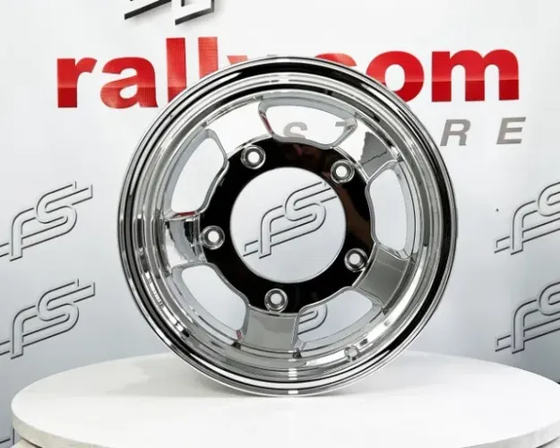  Jogo de Roda Race Trim V-Chrome 5x205 - 15x4,5 e 15x6,5 Offset 19 e 32