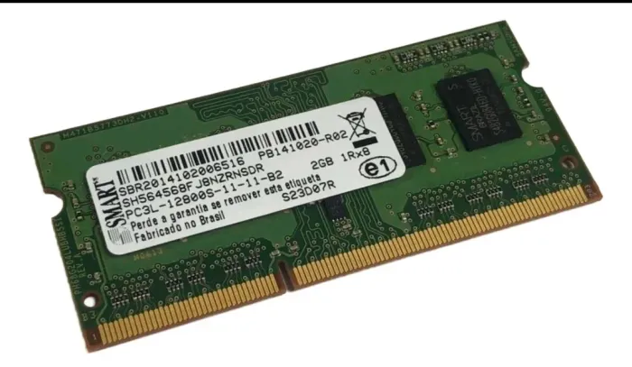 Memória RAM SMART 2GB DDR3 PC3L-12800S
