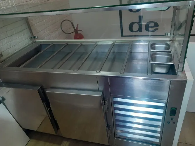 Refrigerador horizontal tipo Self-service