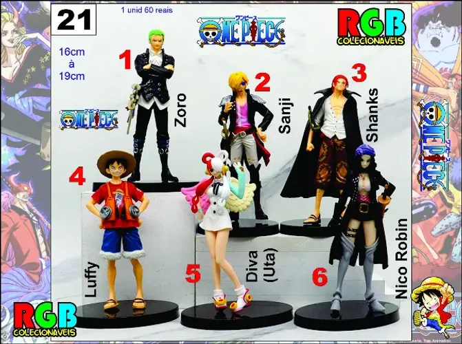 One Piece XXI (venda por unidade ou coleção)