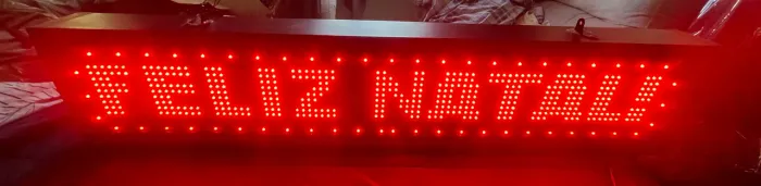 Painel Luminoso Letreiro Led