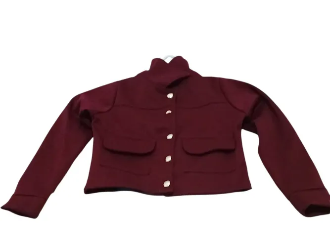 BLUSA FEMININA LINDÍSSIMA VERMELHA QUASE NOVA 