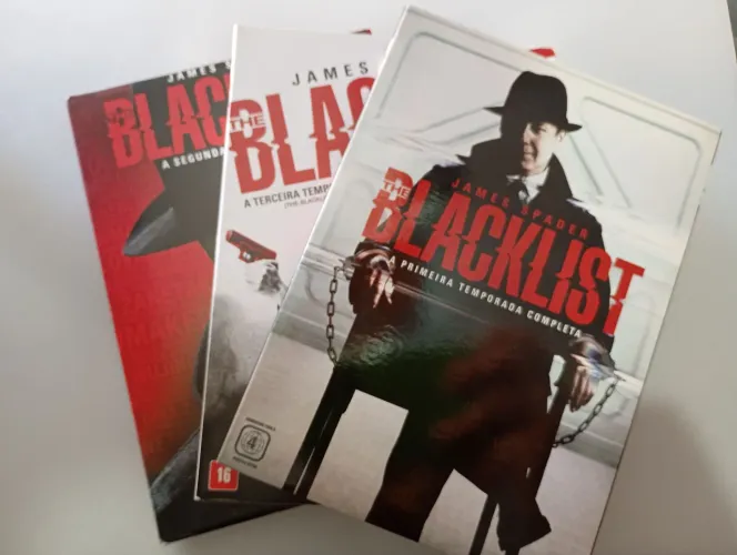 Box Filme em DVD Blacklist