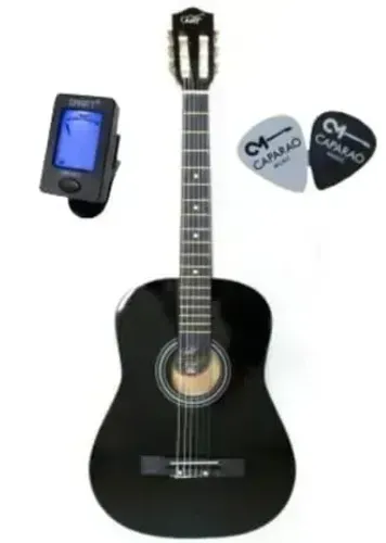 Violão Nylon Acústico Mxt 38c + Afinador + Palhetas
