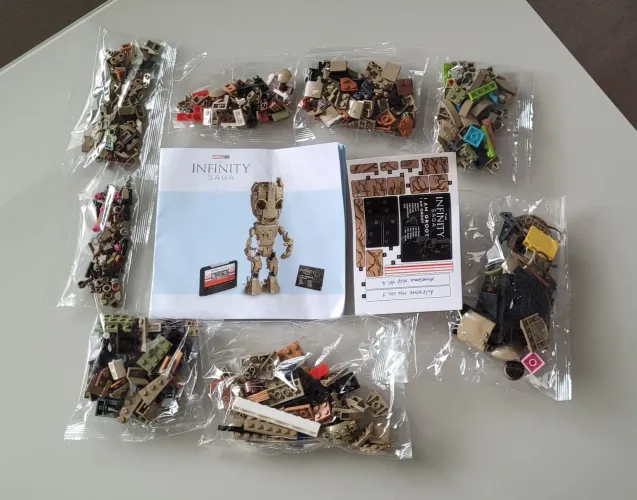 Brinquedo de montagem "Legonérico" Groot - Guardiões da Galáxia