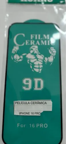 Película de cerâmica IPhone 16 Pro