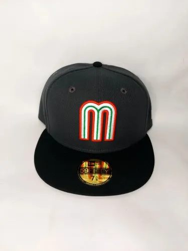 Boné México - New era - 59fifty - Aba reta - 5950