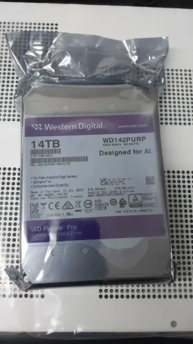HD 14TB Western Digital purple Pro - NOVO