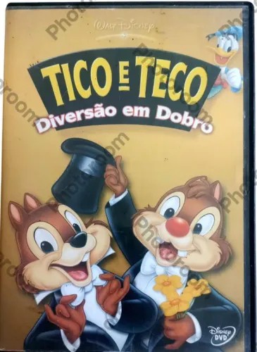 Dvd tico e teço diversão em dobro