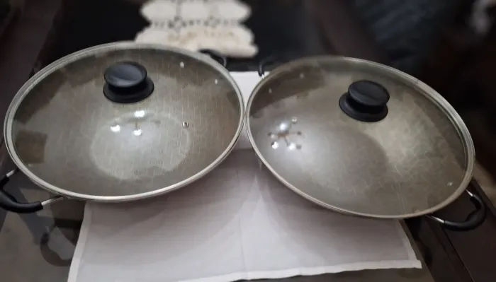 Par de panelas Wok Tramontina Paris antiaderente 36cm