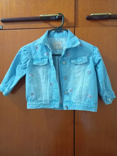 Jaqueta jeans infantil 