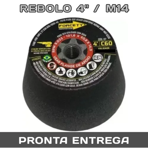 REBOLO CÔNICO PARA PORCELANATO 