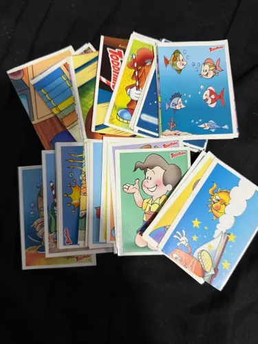 Lote 50 Figurinhas Toddynho sem repetição Editora Panini