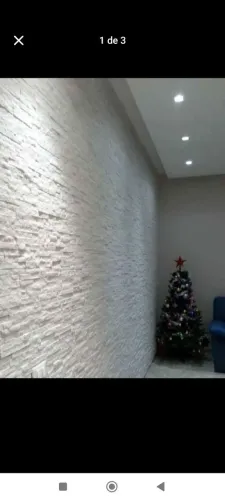 Revestimento em Pedra Canjiquinha Branca