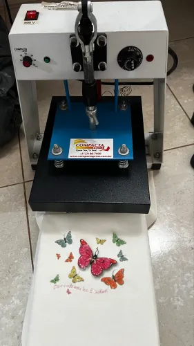 Máquina de estampar Poliéster 