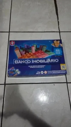 Jogo de Tabuleiro Banco Imobiliário (Grow) - Completo