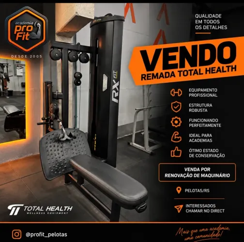 Vendo remada total health