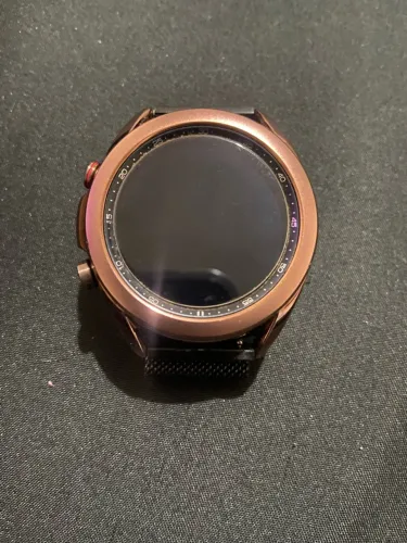 Samsung Galaxy Watch 3 Rosé 41mm - Smartwatch com Aro Giratório c/ carregador original