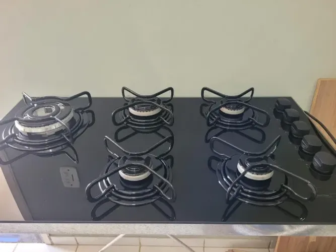 Cooktop Brastemp 5 Bocas c/ Touch Timer e Quadrichama (Estado de Novo)