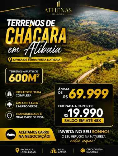 Imóvel para venda tem 600 metros quadrados em Portão - Atibaia - SP