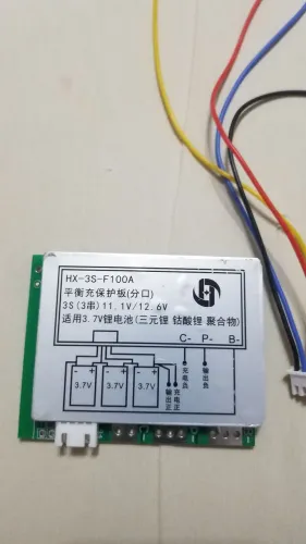 Bms para baterias de lithium 100A 3S