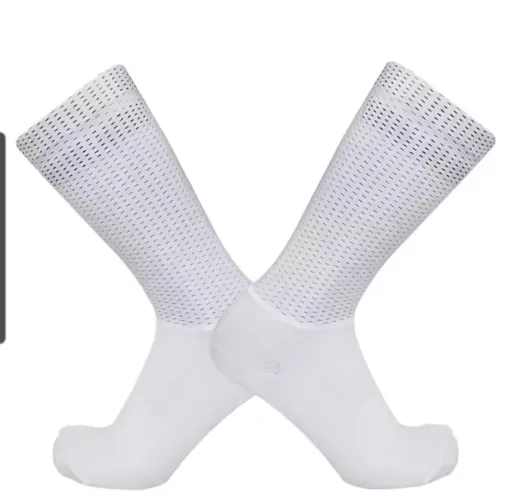 Meia Ciclismo Aero Grip com Silicone na barra