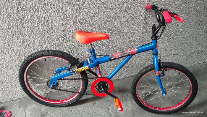 Bike aro 20 homem aranha