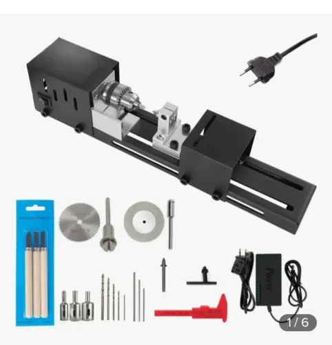 Mini torno para artesanato 