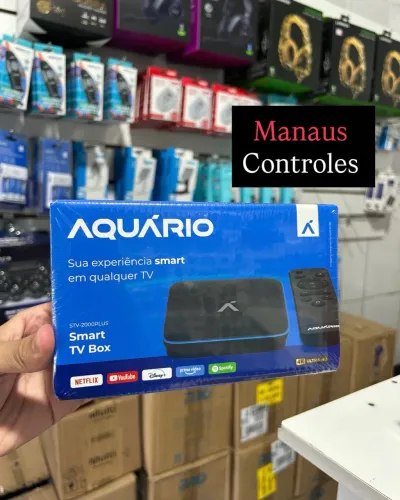 Tv box Aquário STV-2000 Plus Wifi 2.4GHz - Promoção
