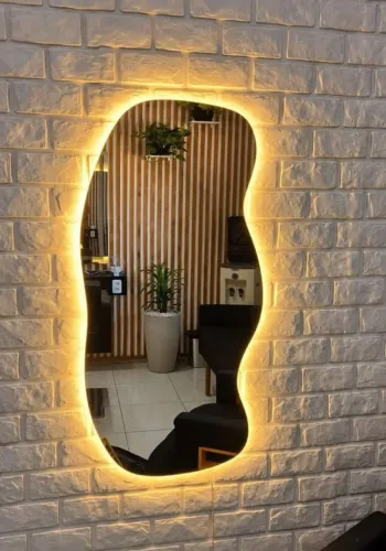 Espelho Orgânico com Led Promoção 