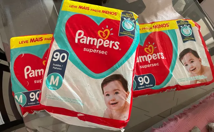 Fraldas no precinho 