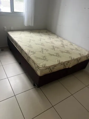 Cama box casal novas 